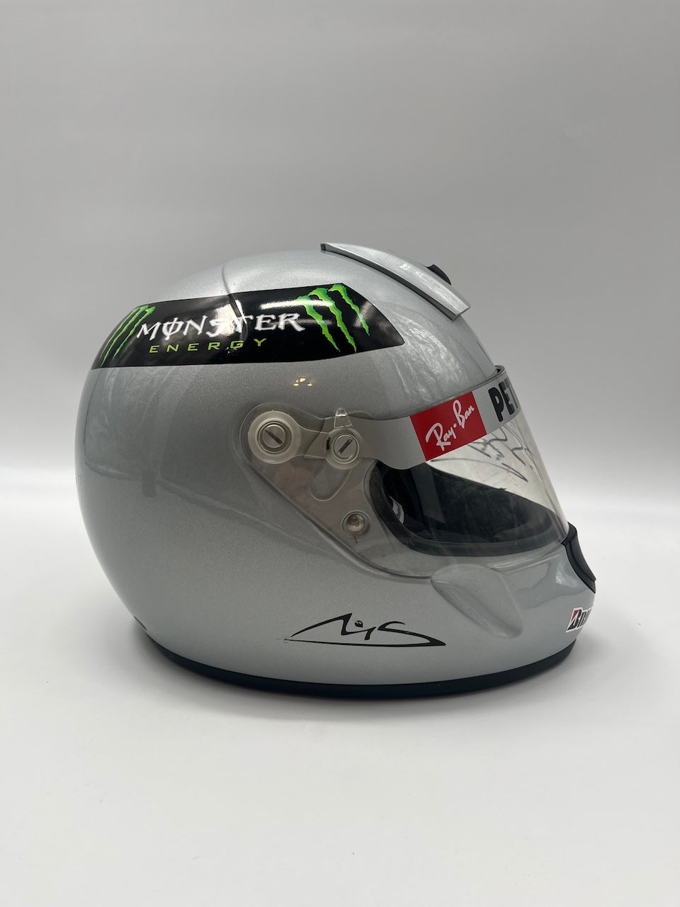 Michael Schumacher Formel 1 Helm Unterschrift und Echtheitszertifikat 1:1