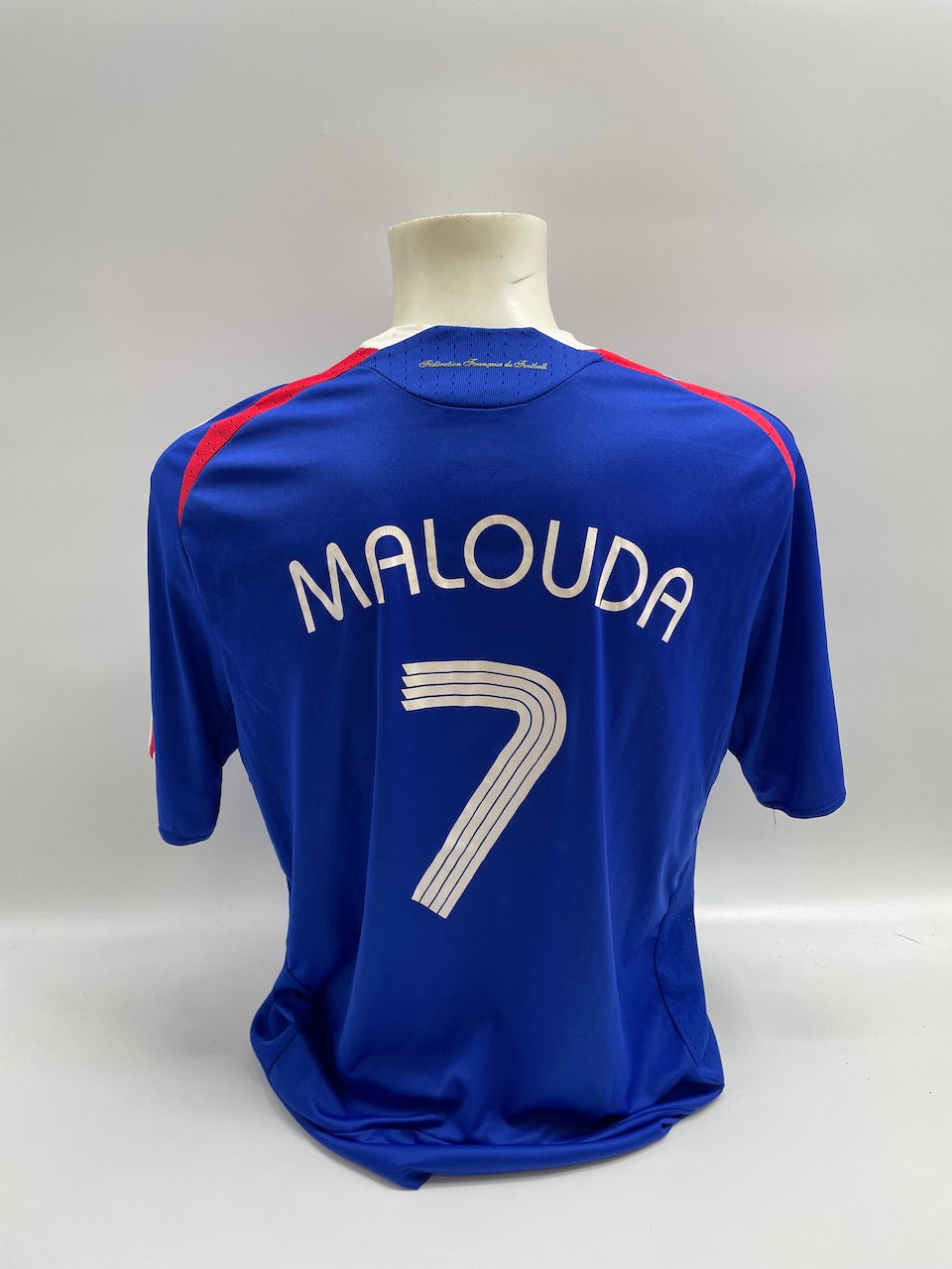 Frankreich Trikot Hernandez, Tel, Upamecano und Pavard signiert Adidas COA L