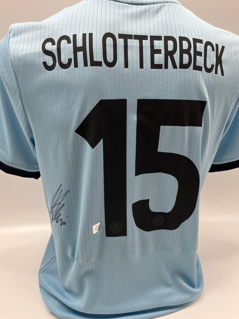 DFB Trikot Nico Schlotterbeck signiert Autogramm Adidas COA neu M