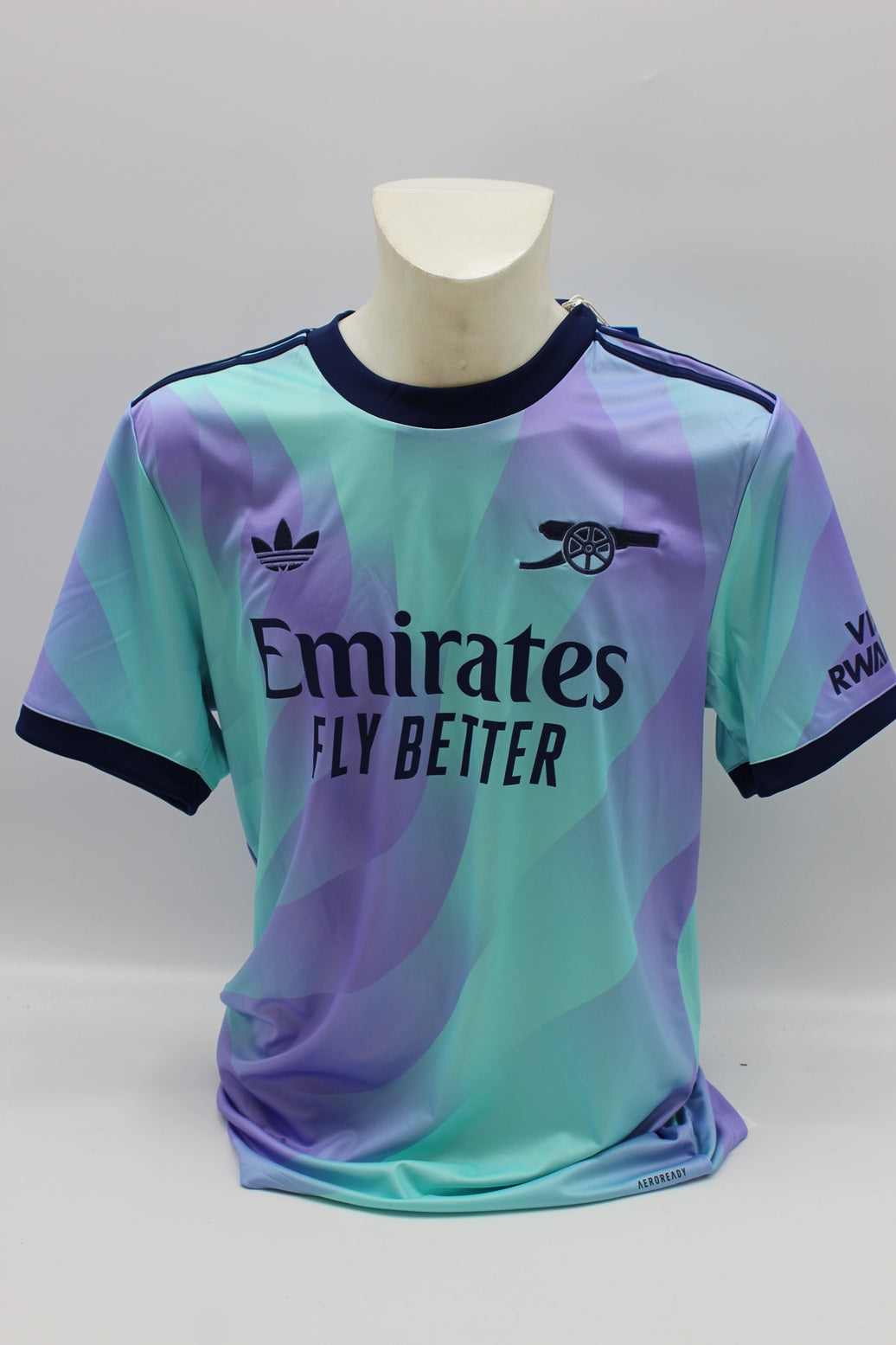 FC Arsenal 2024/2025 Trikot Kai Havertz signiert Autogramme Adidas COA L