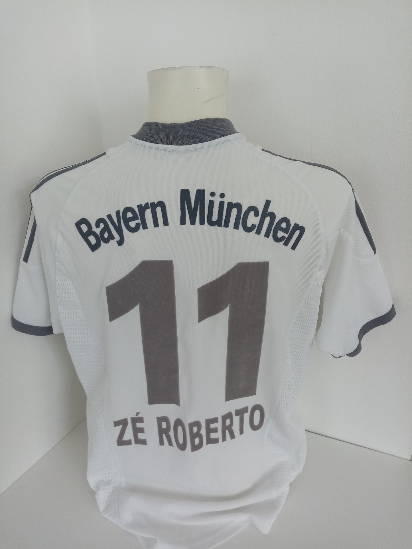 Bayern Munich jersey 02/03 03/04 team signed football Bundesliga Coa adidas M