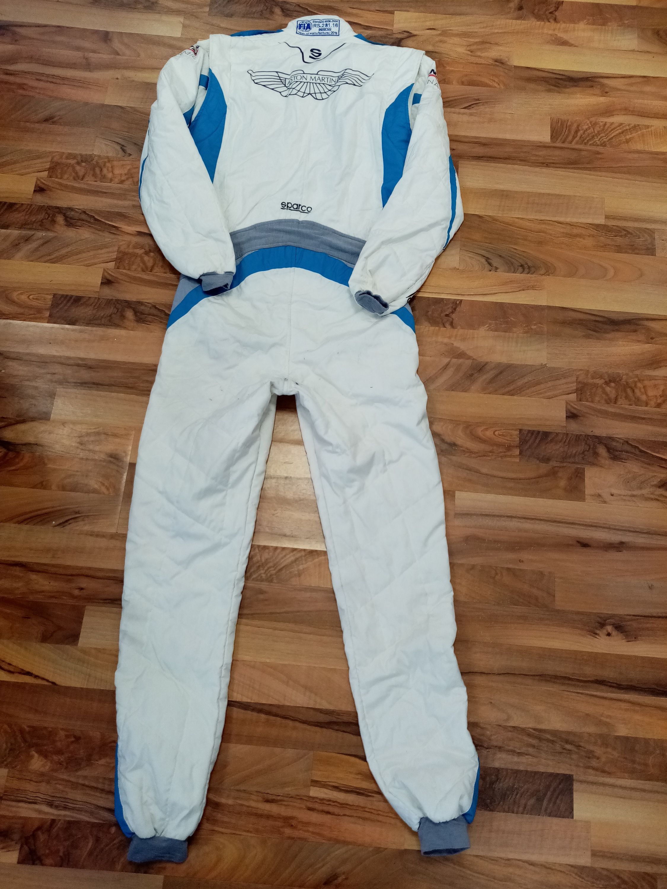 Racing overall worn by Paul di Resta Aston Martin Scotland Coa DTM