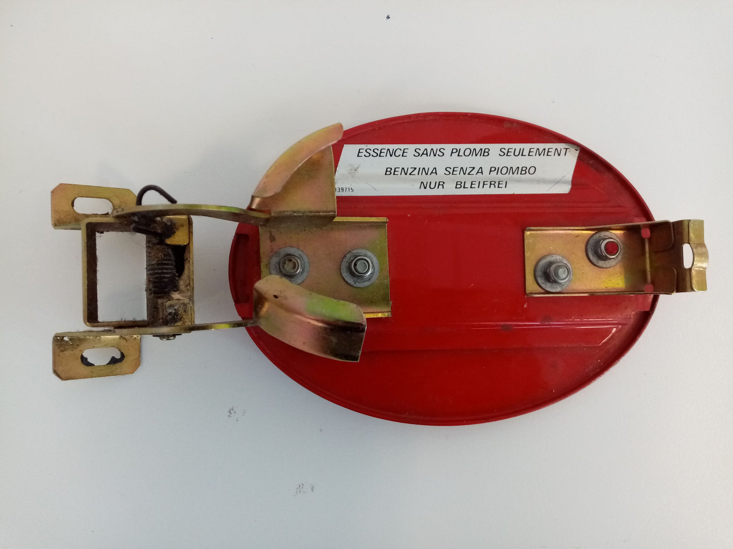 Ferrari 348 fuel lid Sebastian Vettel signed Formula 1 CoA