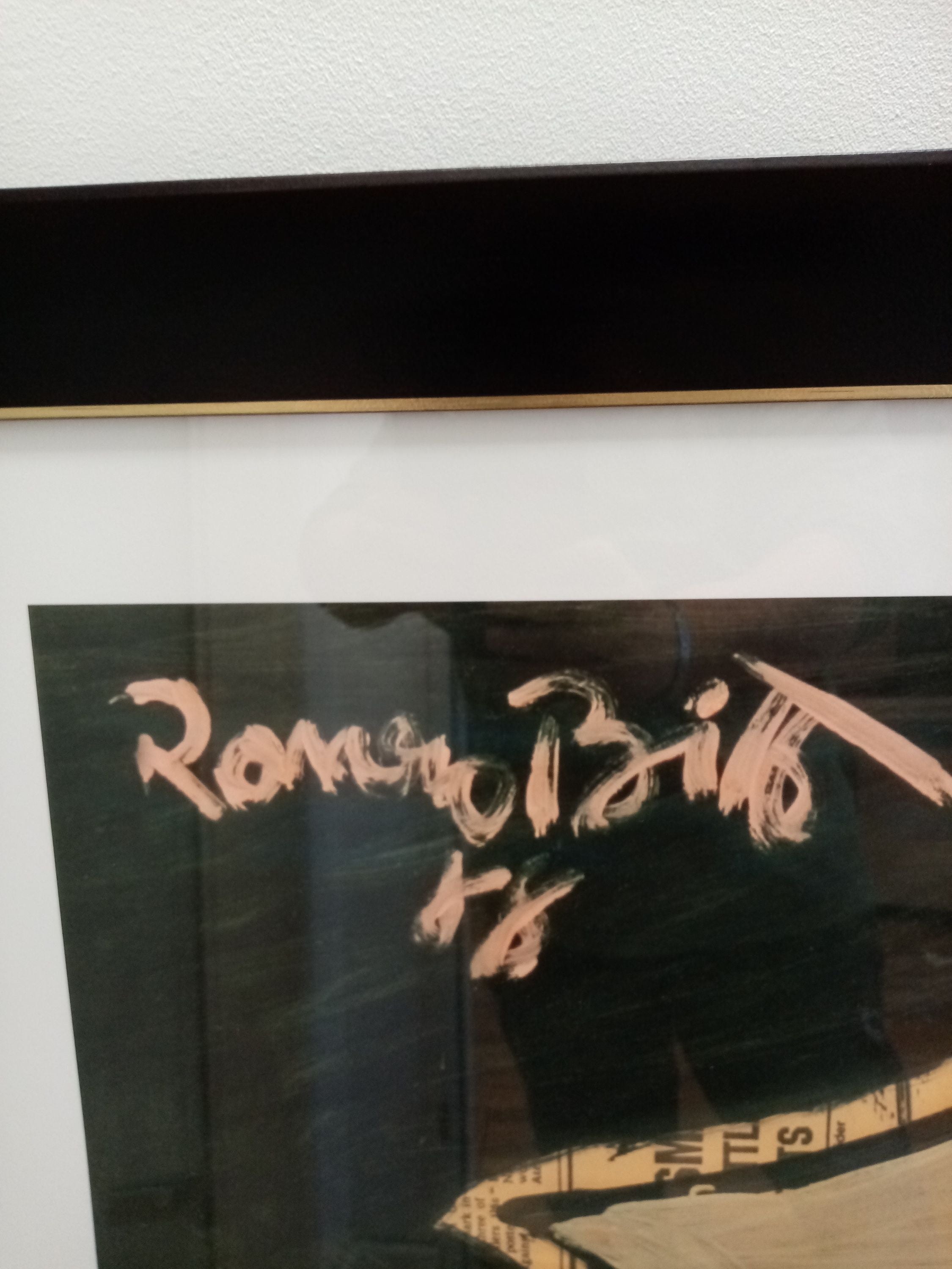 Night Sailor - Framed Romero Britto Druck in a limited edition