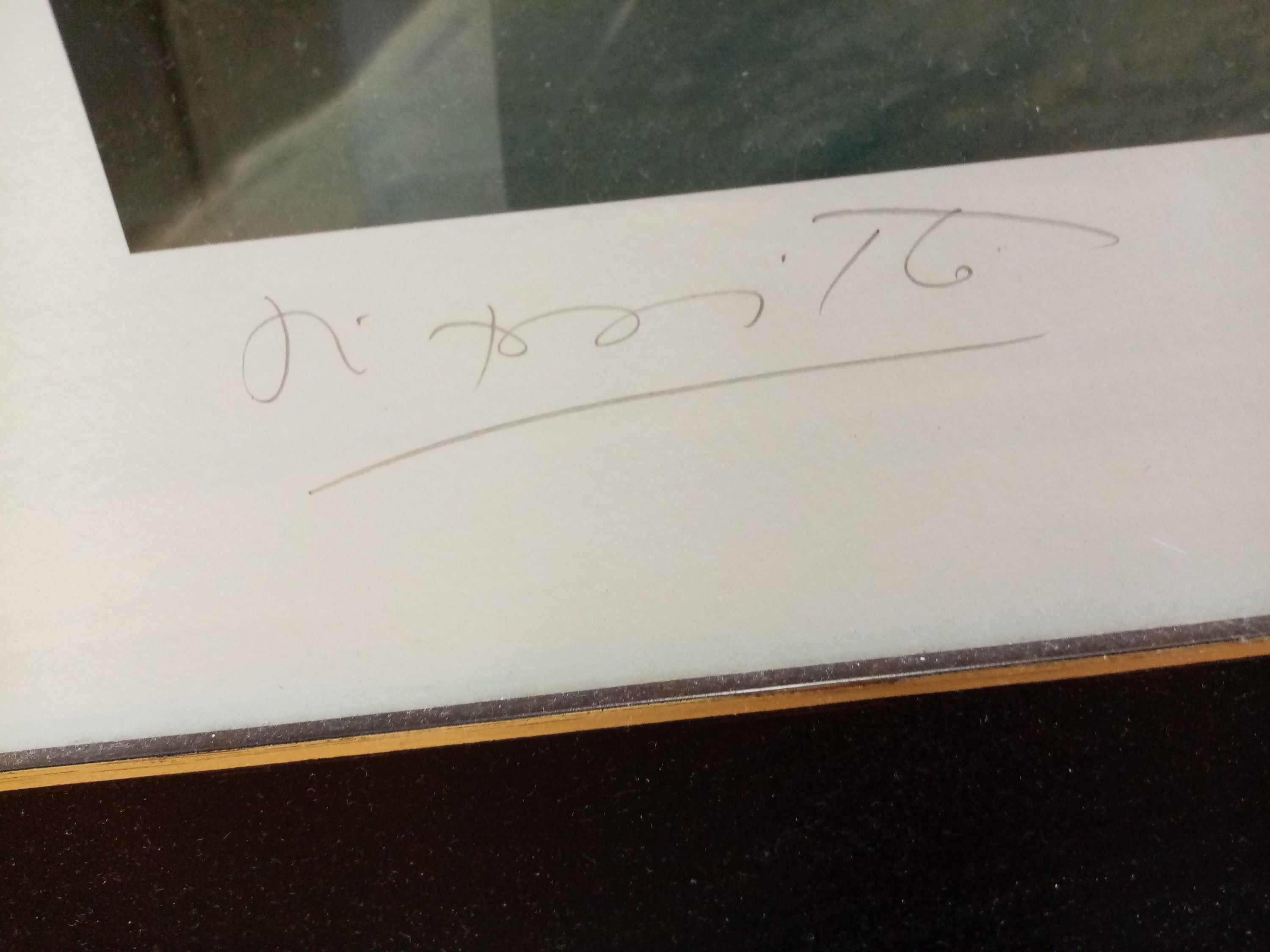 Night Sailor - Framed Romero Britto Druck in a limited edition