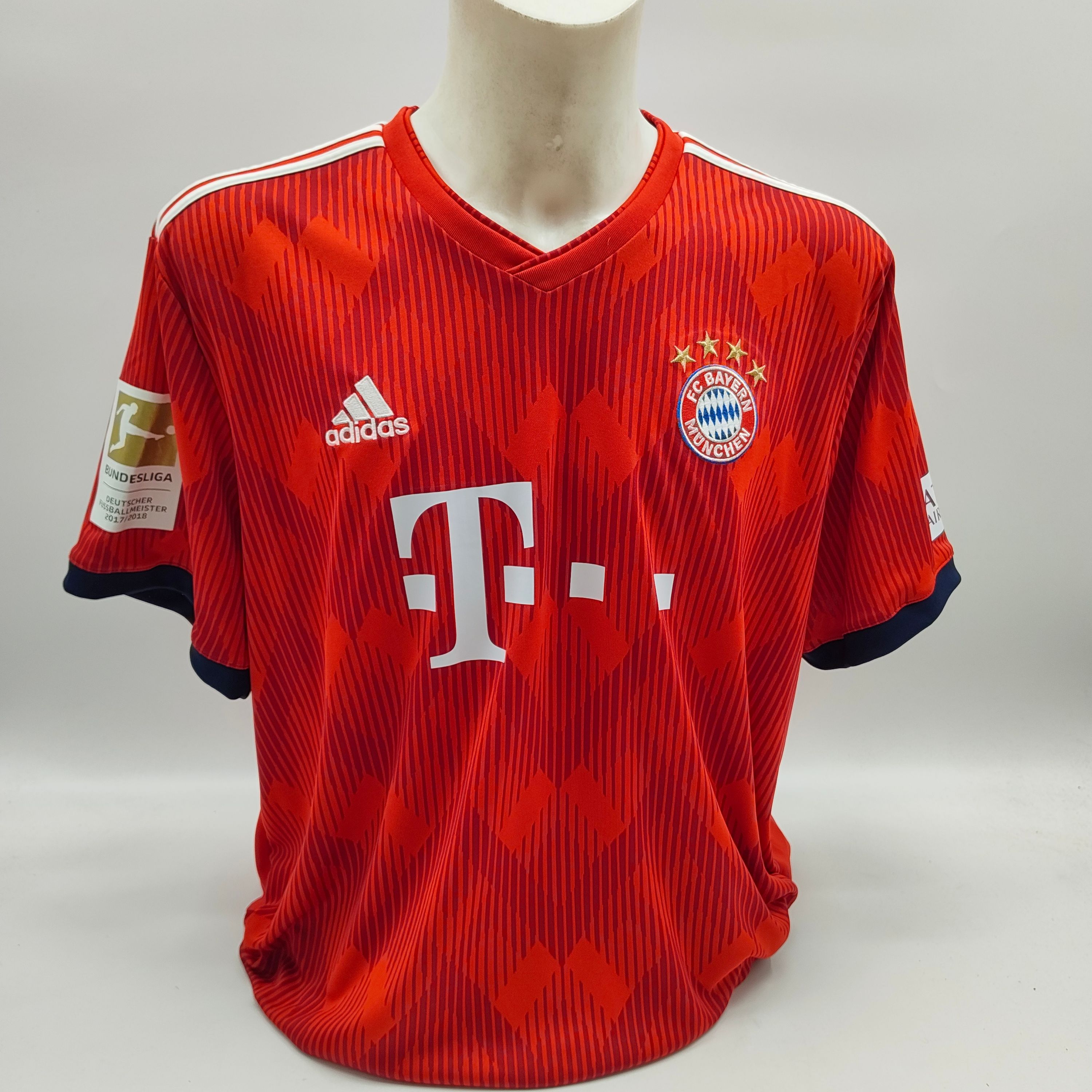 FC Bayern München Trikot Niklas Süle signiert Adidas COA Bundesliga XXL