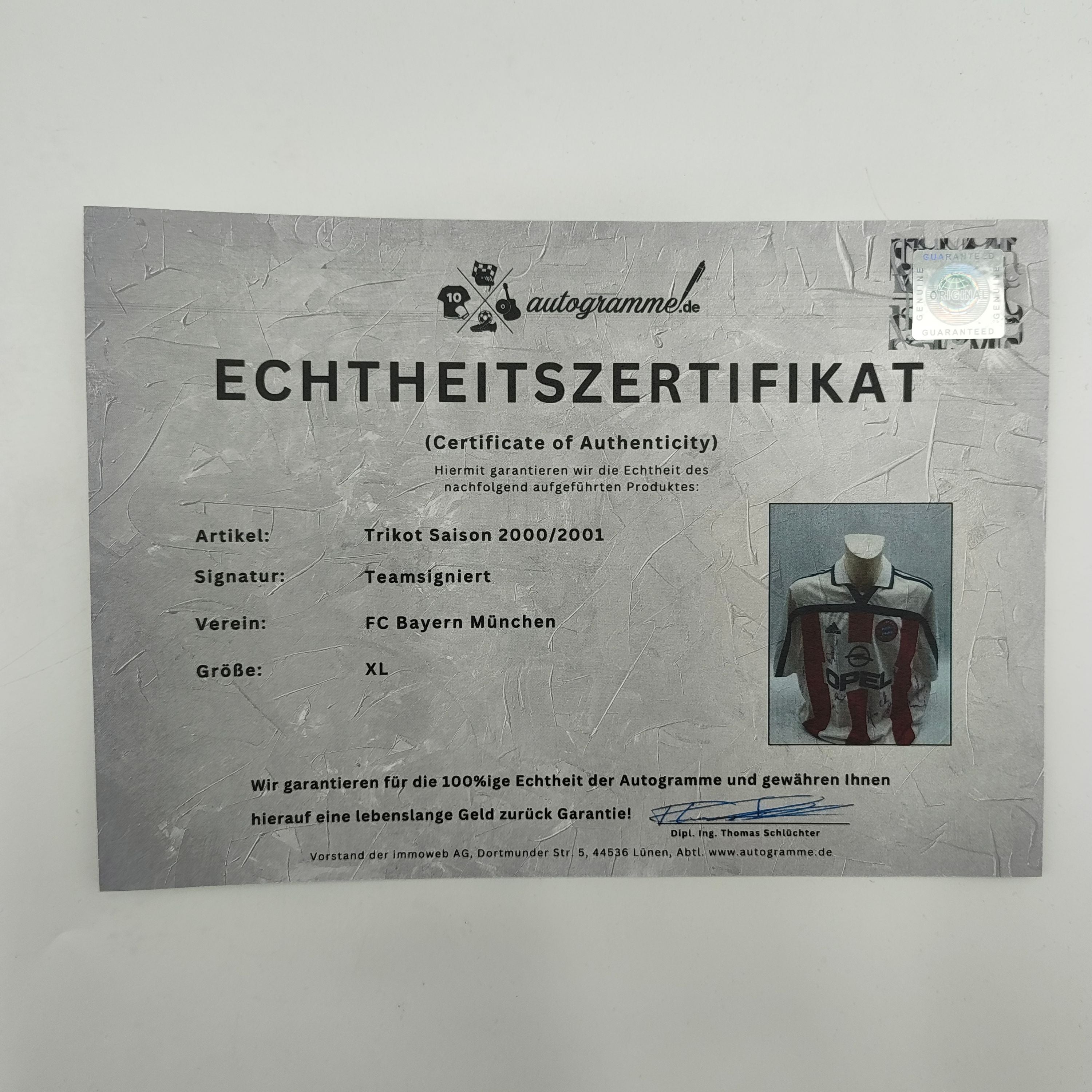Repro Borussia Mönchengladbach Rainer Bonhof signiert Autogramm S