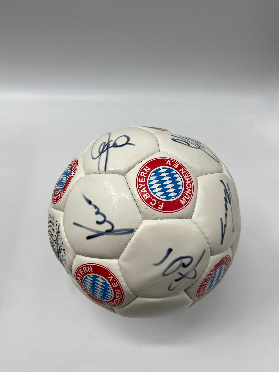 FC Bayern München Fußball Teamsigniert 1995/1996/1997 Autogramme