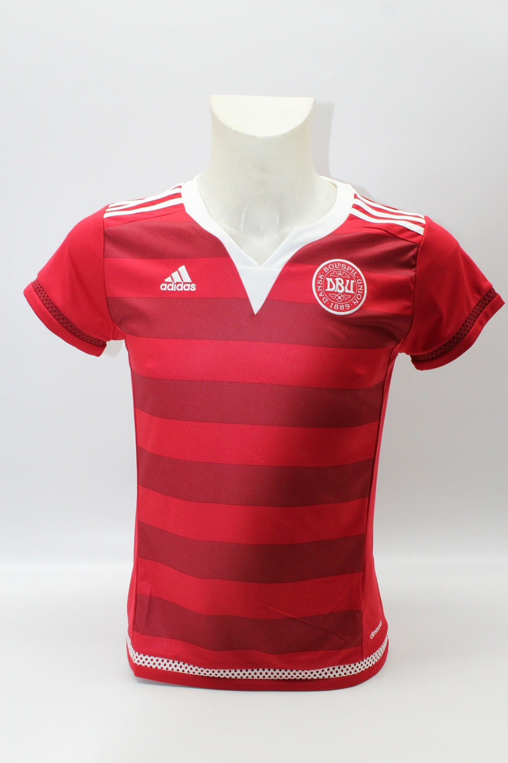 Dänemark Damentrikot Michael Laudrup signiert Autogramm Puma COA S