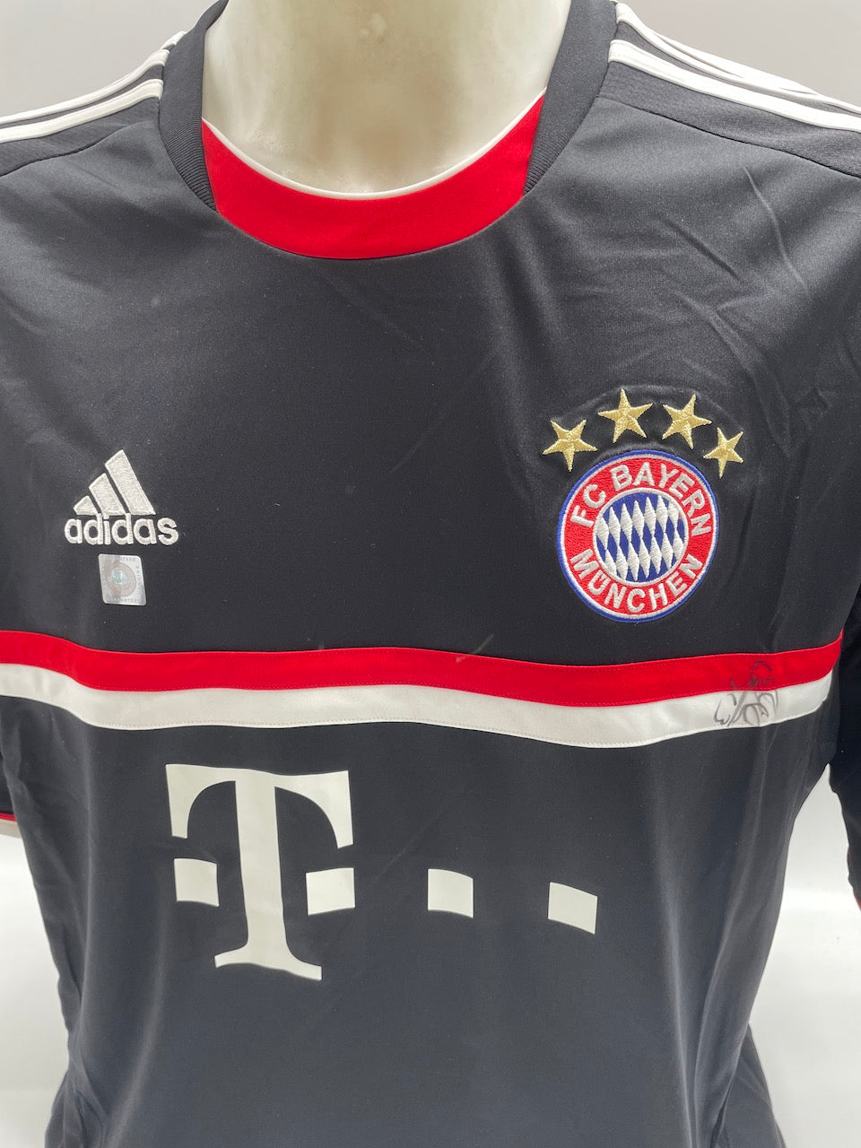 Bayern München Trikot Rafinha signiert Autogramme Adidas COA XL