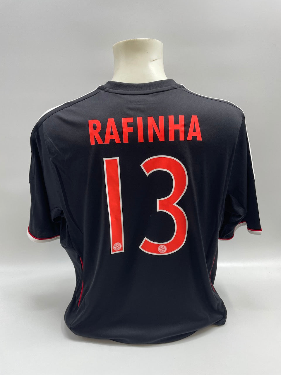 Bayern München Trikot Rafinha signiert Autogramme Adidas COA XL