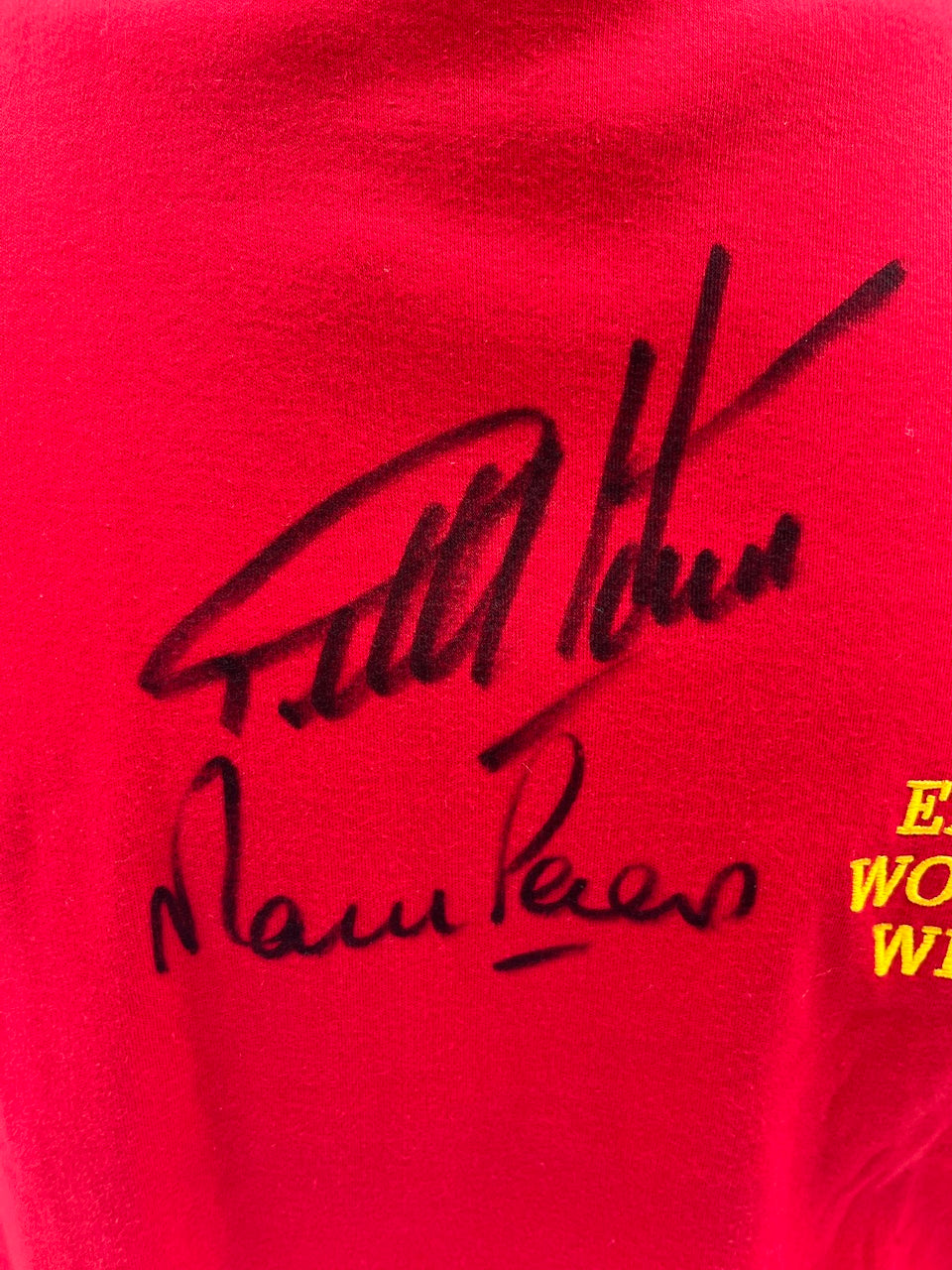 England sweater Geoff Hurst and Martin Peters signed England Neu Coa L
