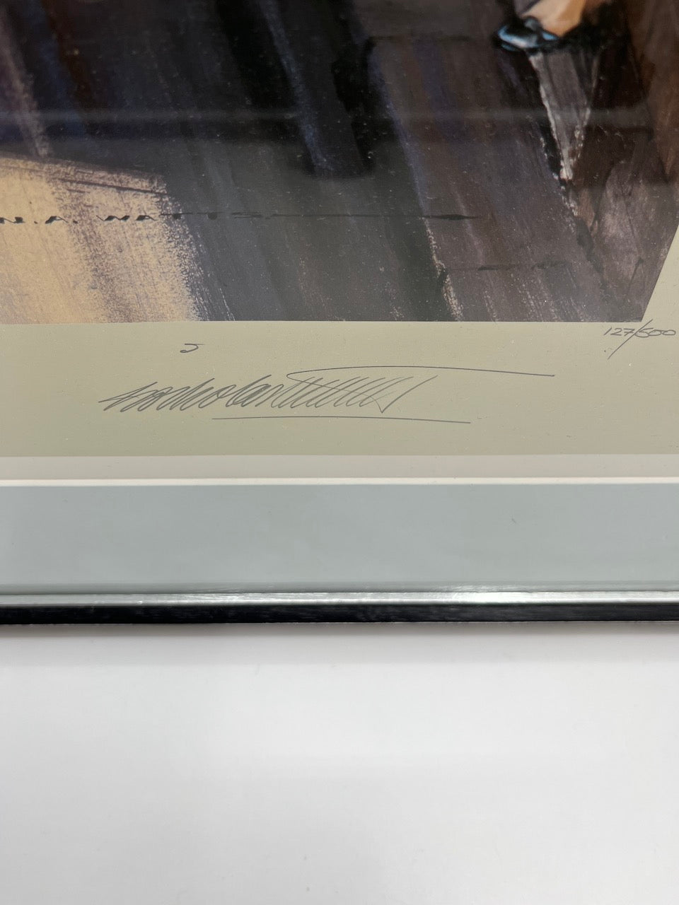 Nicholas Watts - "Champagne Victory" art printing signed