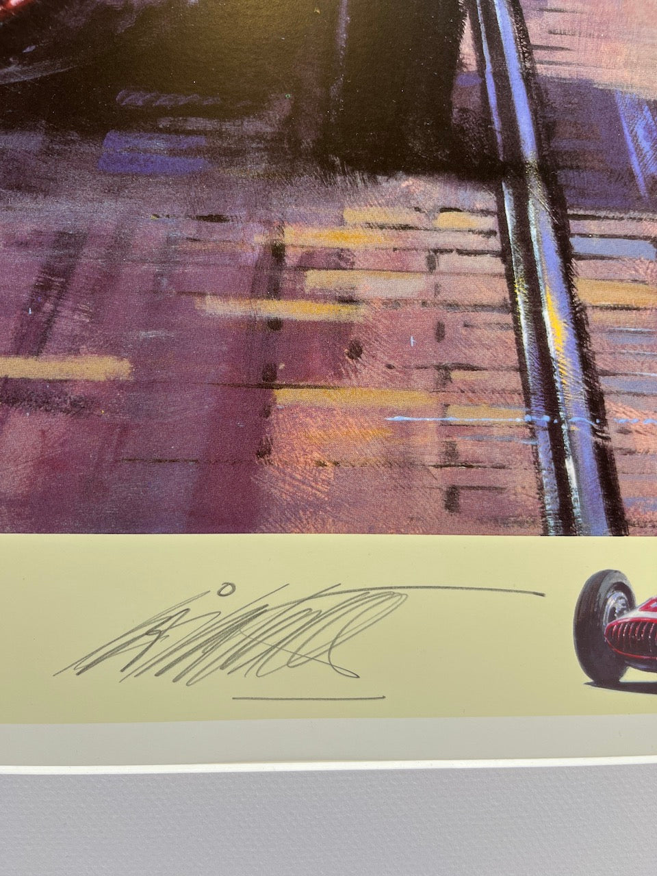 Nicholas Watts - "The End of An era" art print signs Brauchitsch