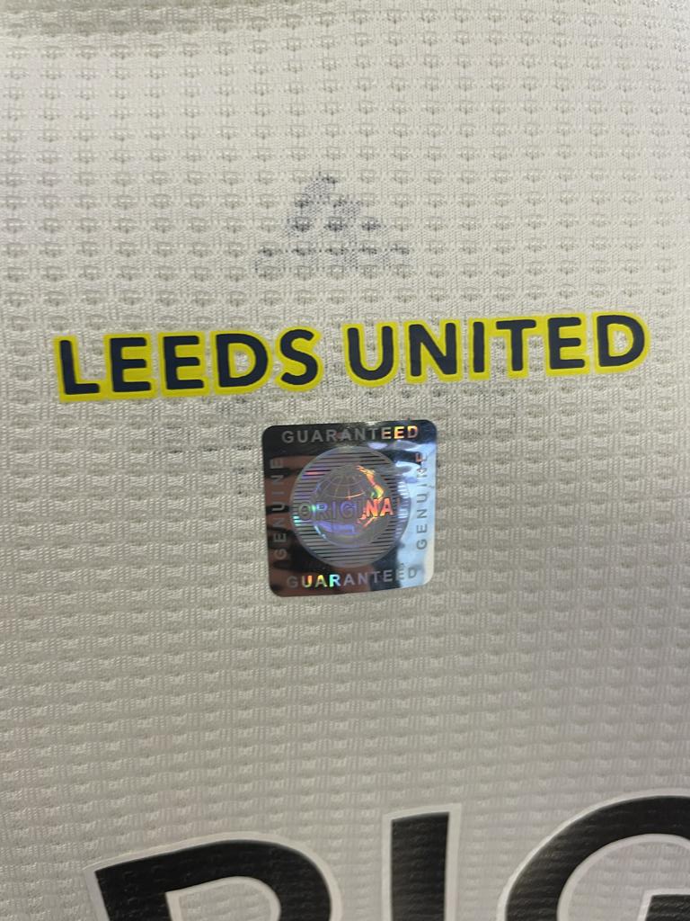 Leeds United Trikot Rodrigo Moreno Machado signed autograph soccer england adidas l