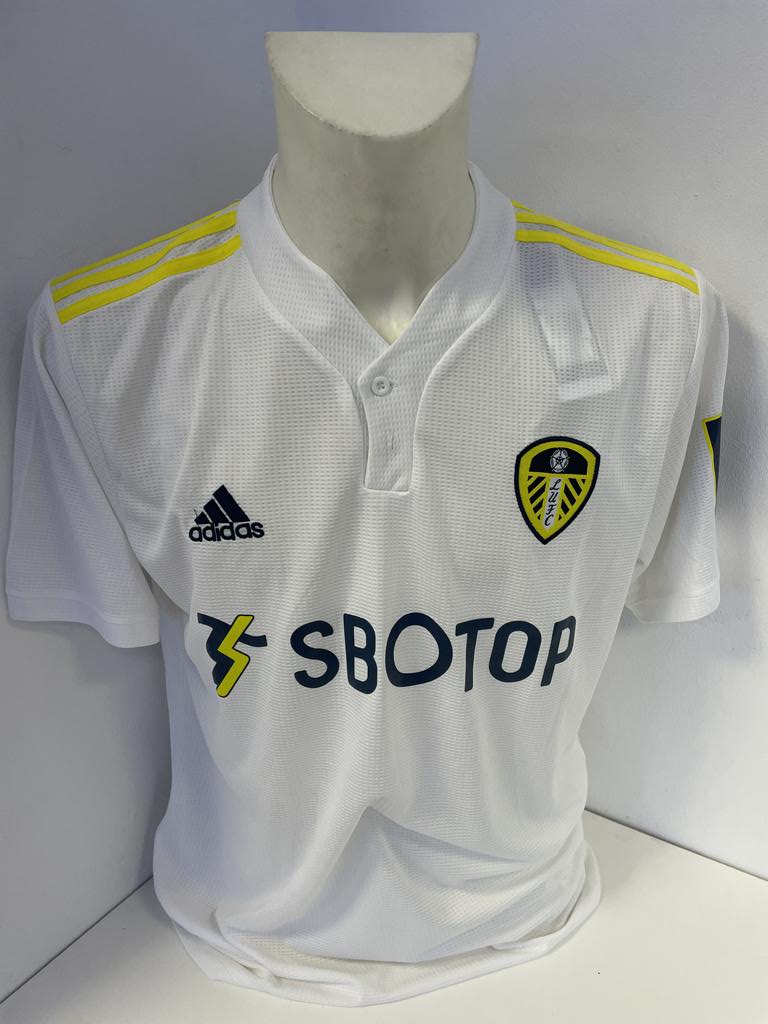Leeds United Trikot Rodrigo Moreno Machado signiert Autogramm Fußball England Adidas L