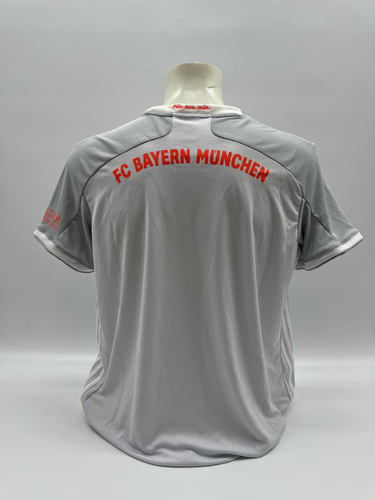 Bayern Munich training shirt Matthijs de Ligt signed COA adidas women's size XXL