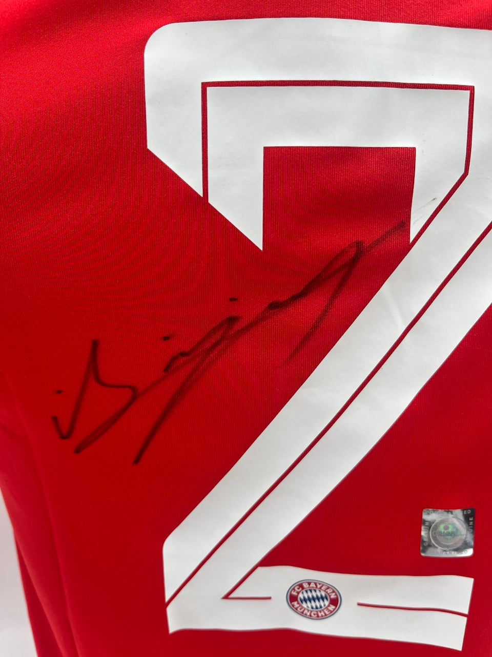 Bayern München Arijon Ibrahimovic signiert Autogramm Adidas COA neu M