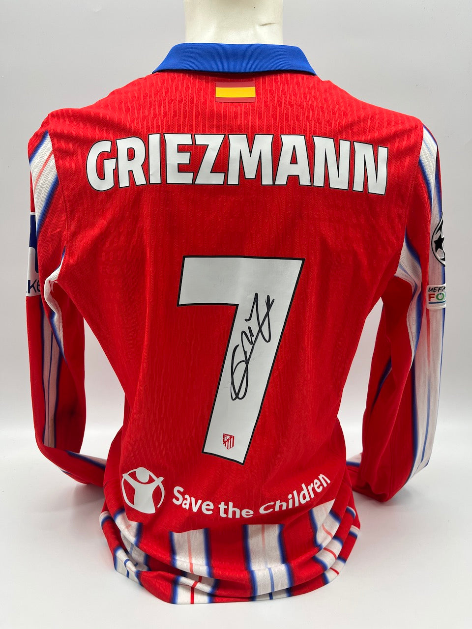 Matchworn Atletico Worn & Signed by Antoine Griezmann 21.01.2025