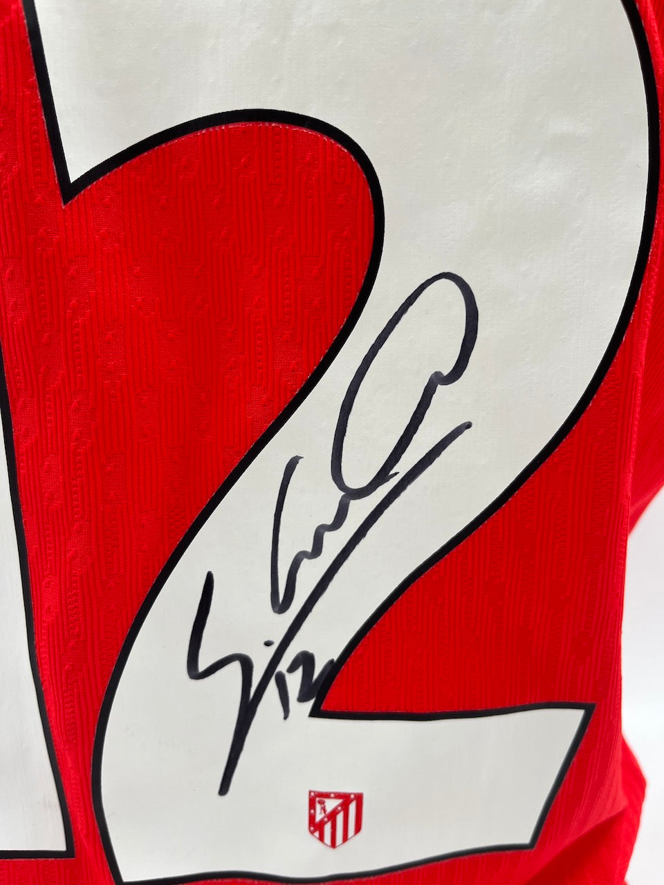 Matchworn Atletico Madrid Worn & Signed by Samuel Lino 21.01.2025