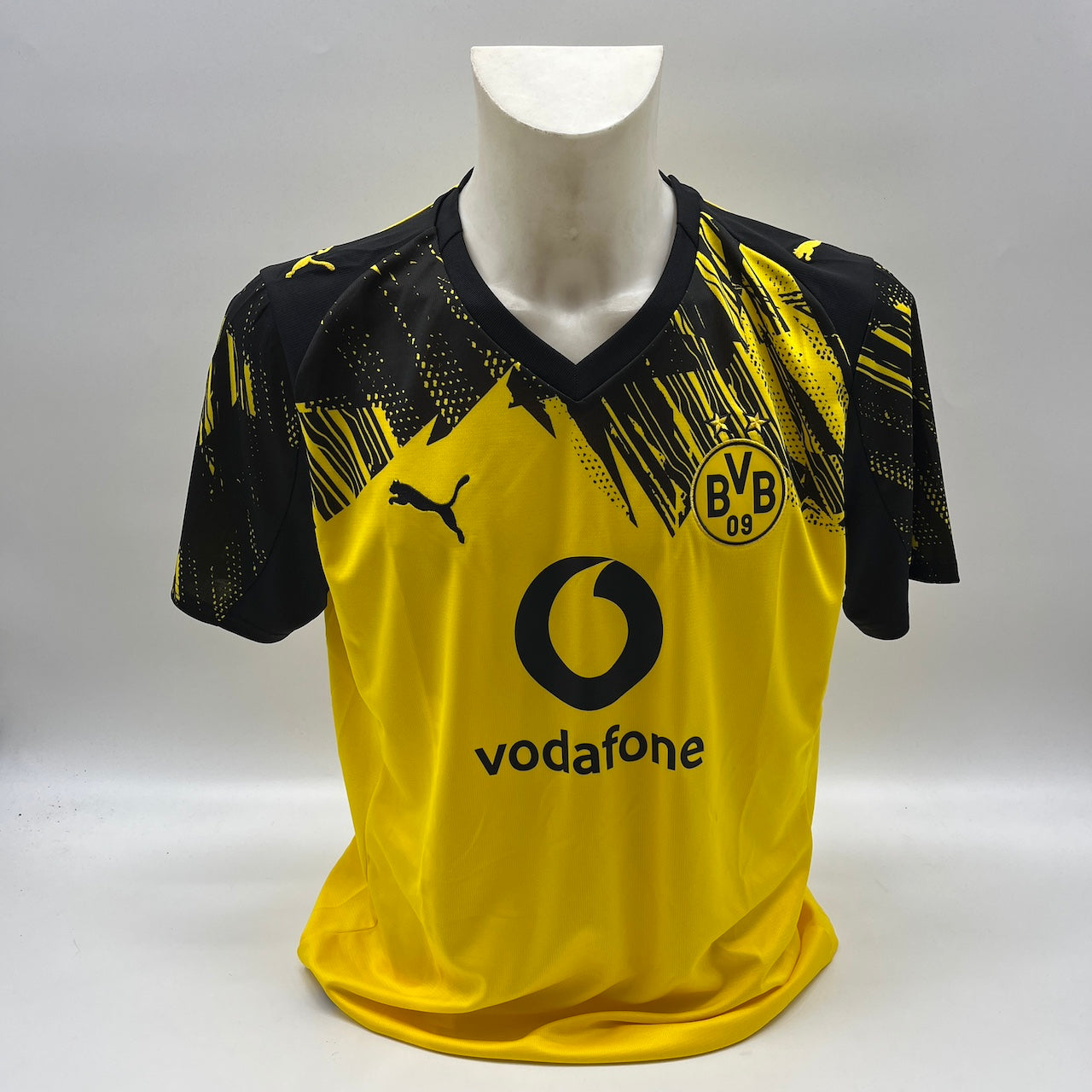 Borussia Dortmund Trikot Aaron Anselmino signiert BVB Autogramm Puma L