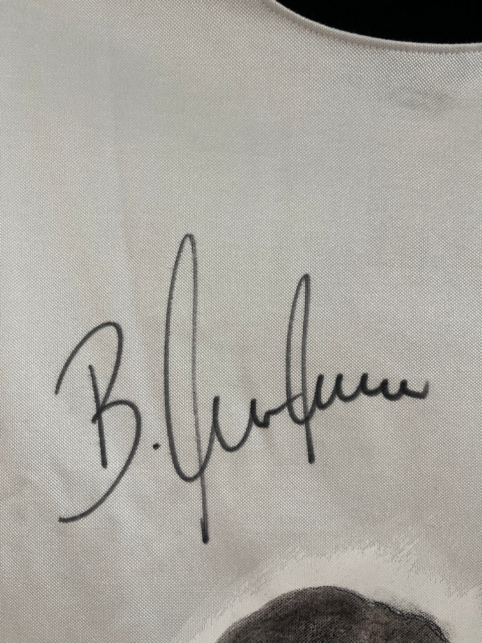 DFB Trikot Portrait Bernhard Cullmann handgemalt und signiert L