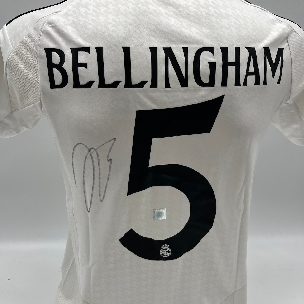 Real Madrid Trikot Jude Bellingham signiert Autogramm Adidas COA S