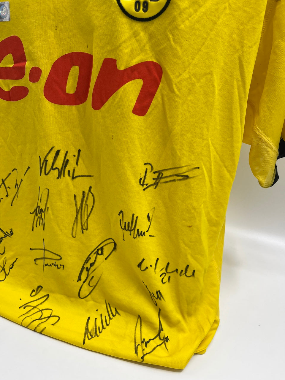 BVB Trikot 2003/2004 team signed Borussia Dortmund Coa Goool XL