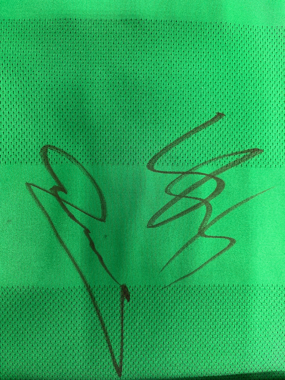 DFB Trikot Leroy Sane and Serge Gnabry signed in the framework of COA Adidas 152