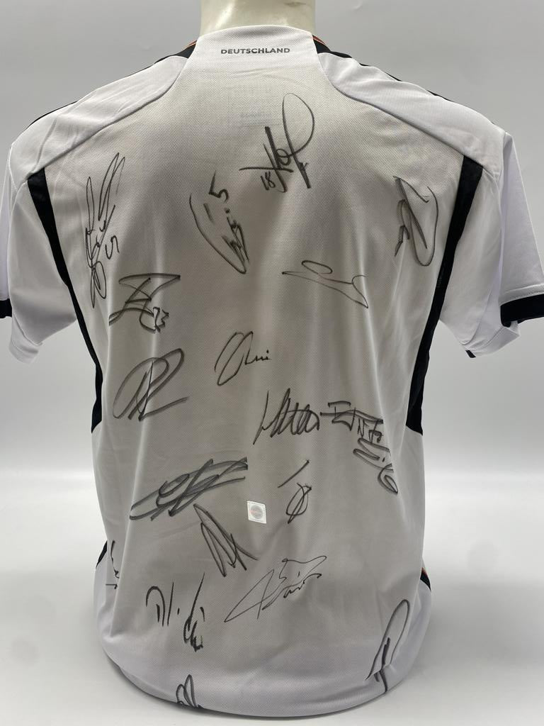 Deutschland Trikot WM 2022 Teamsigniert DFB Adidas M