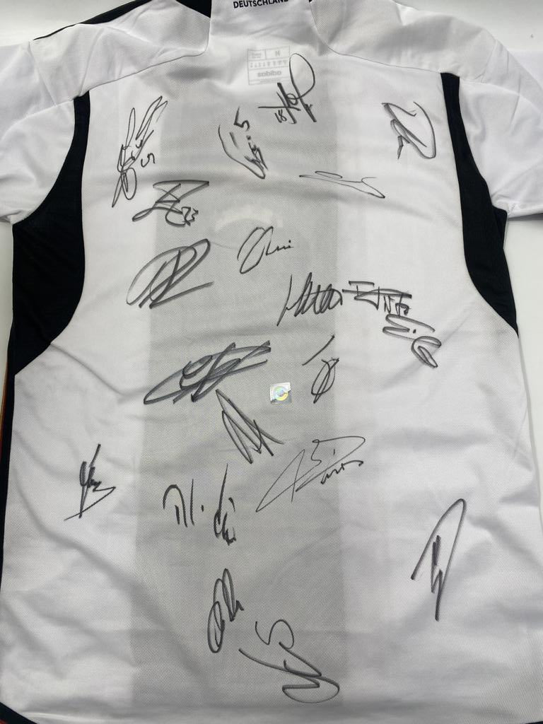Deutschland Trikot WM 2022 Teamsigniert DFB Adidas M