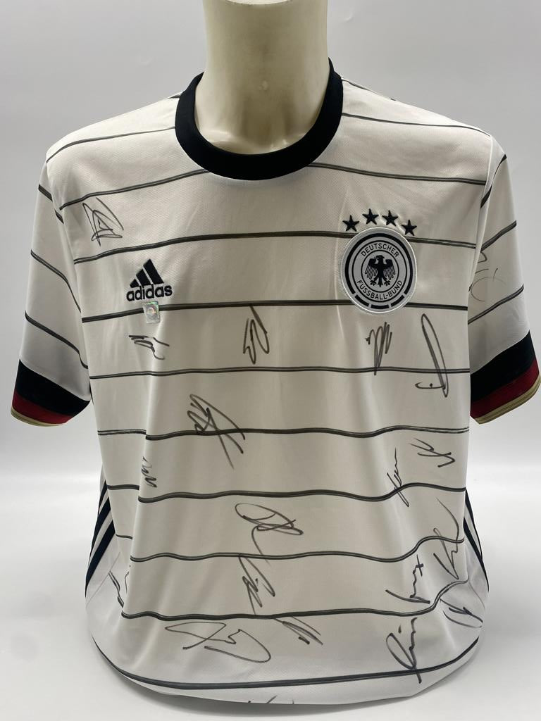 Germany Jersey Euro 2020 Team Signed DFB Adidas XL