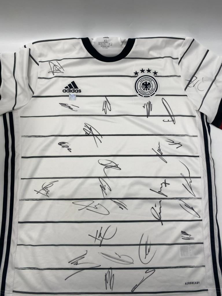 Deutschland Trikot EM 2020 Teamsigniert DFB Adidas XL