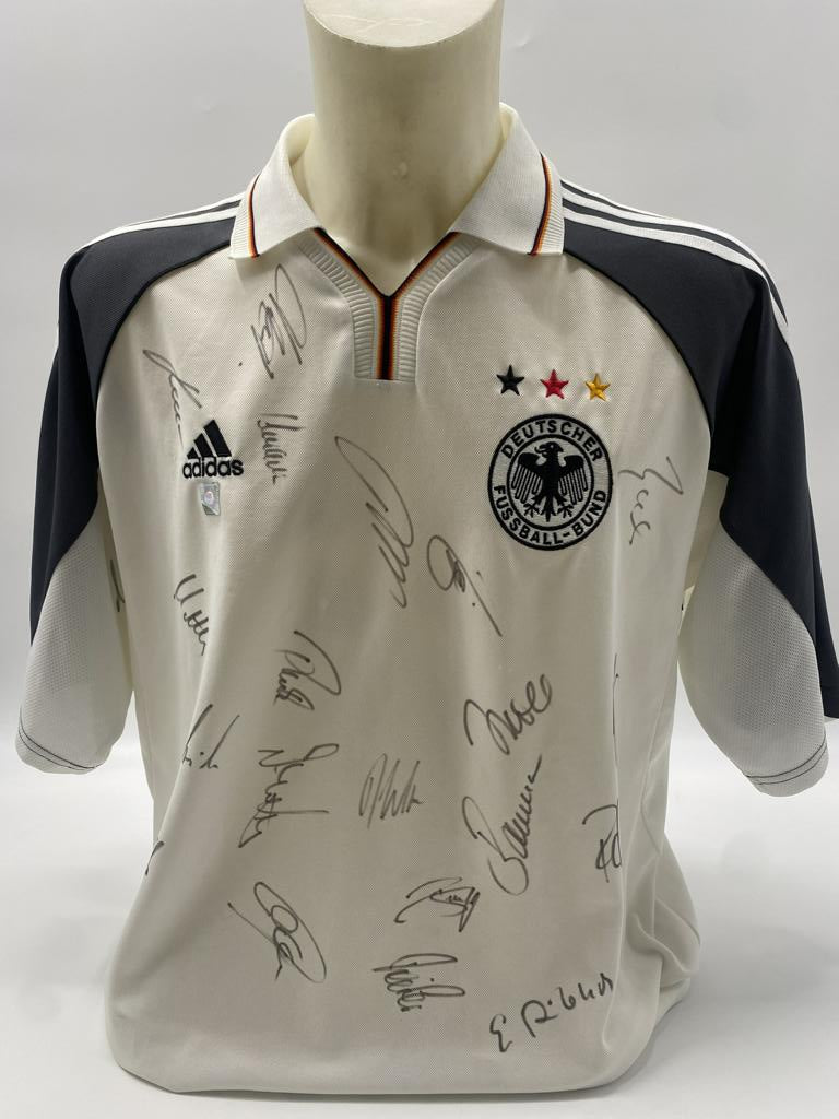 Germany Jersey Euro 2000 Team Signed DFB Adidas XL