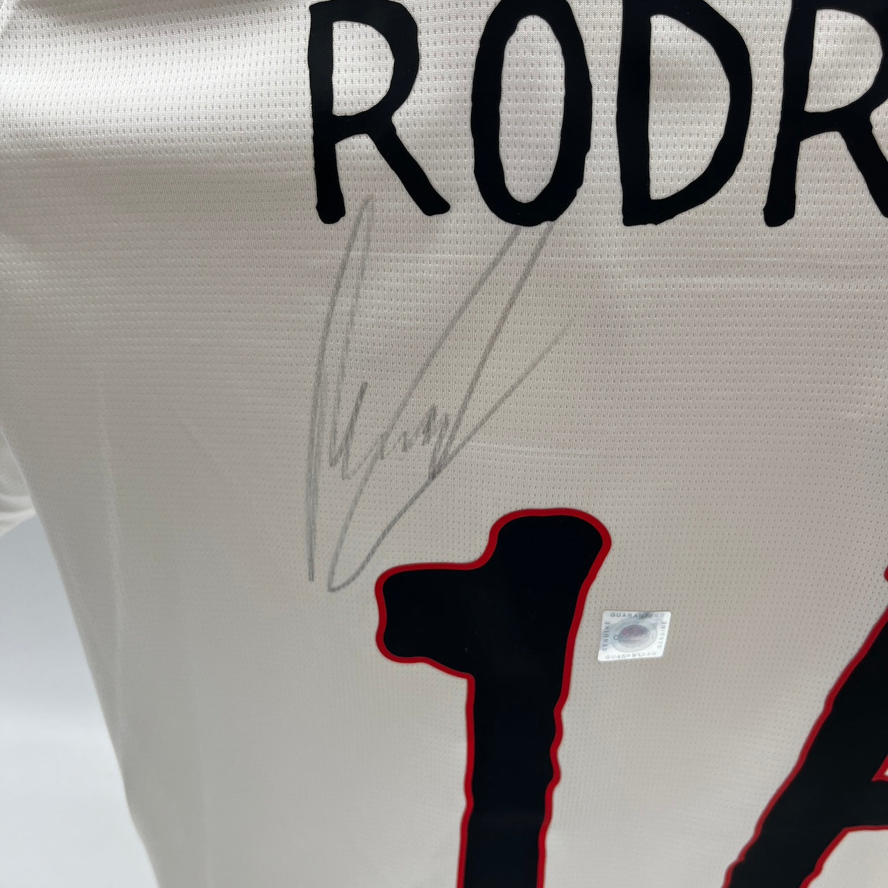 Manchester City Trikot Rodri signiert Autogramm Puma COA neu L