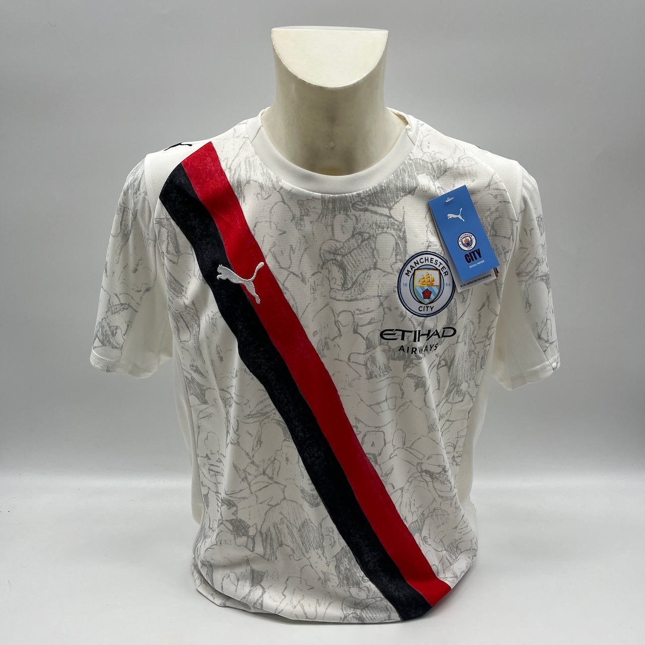 Manchester City Trikot Rodri signiert Autogramm Puma COA neu L
