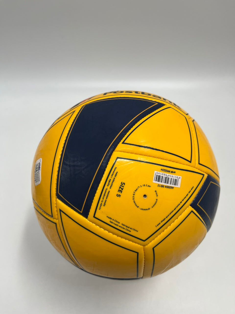 Football Olaf Thon signed Postbank Schalke autograph ball