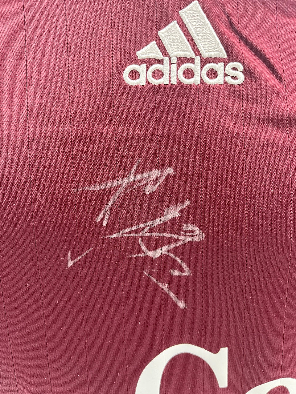 Bayern München Trikot Andreas Görlitz signiert Adidas COA Autogramm XL