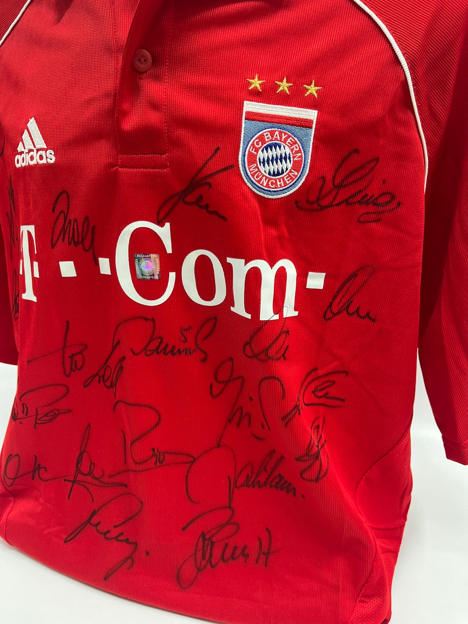 Bayern München Trikot 2005/2006 Teamsigniert Autogramm COA Adidas XL