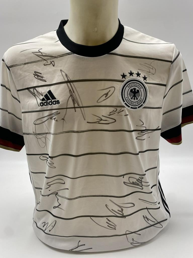 Deutschland Trikot EM 2020 Teamsigniert DFB Adidas L