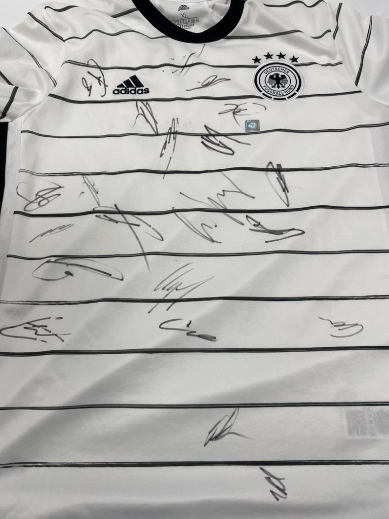 Germany Jersey Euro 2020/2021 Team Signed DFB Adidas XL