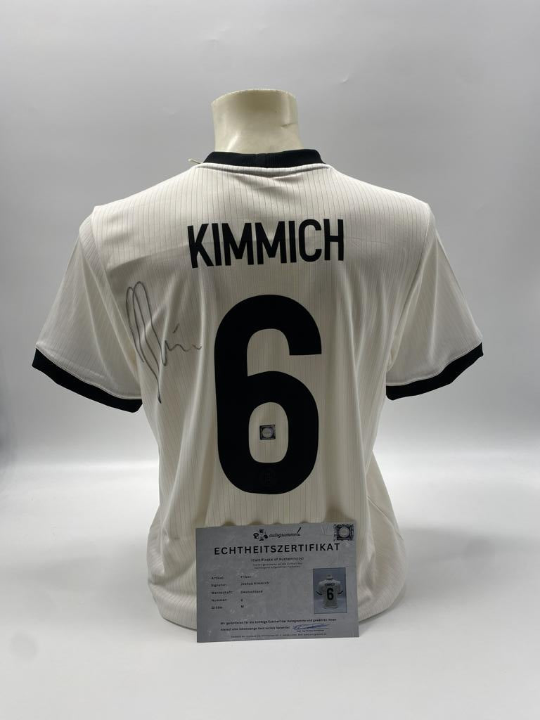 DFB Trikot Joshua Kimmich signiert COA Deutschland Autogramm Adidas M