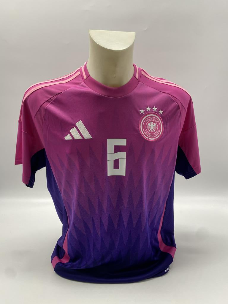 DFB Trikot Joshua Kimmich signiert COA Deutschland Autogramm Adidas L