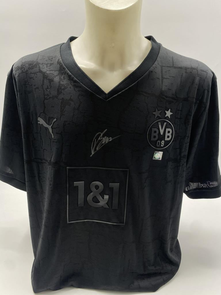 Borussia Dortmund special edition jersey signed by Daniel Svensson, autographed, Puma BVB XXL