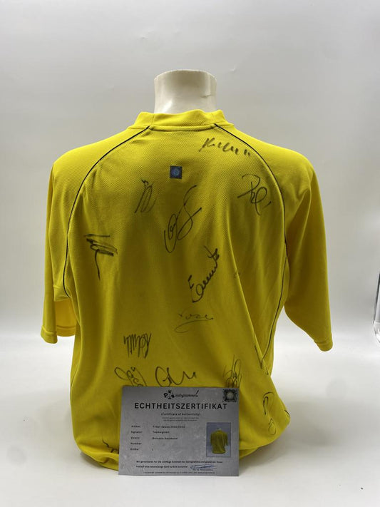 BVB Trikot 2002/2003 Teamsigniert Borussia Dortmund COA Gool L