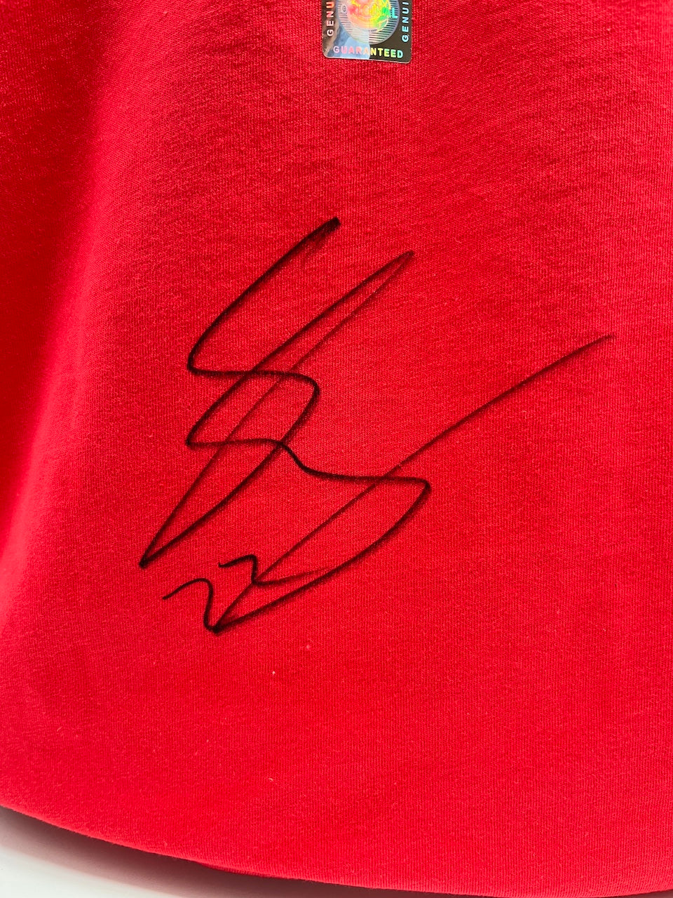 Bayern Munich T-shirt signed by Serge Gnabry, COA, new, size L