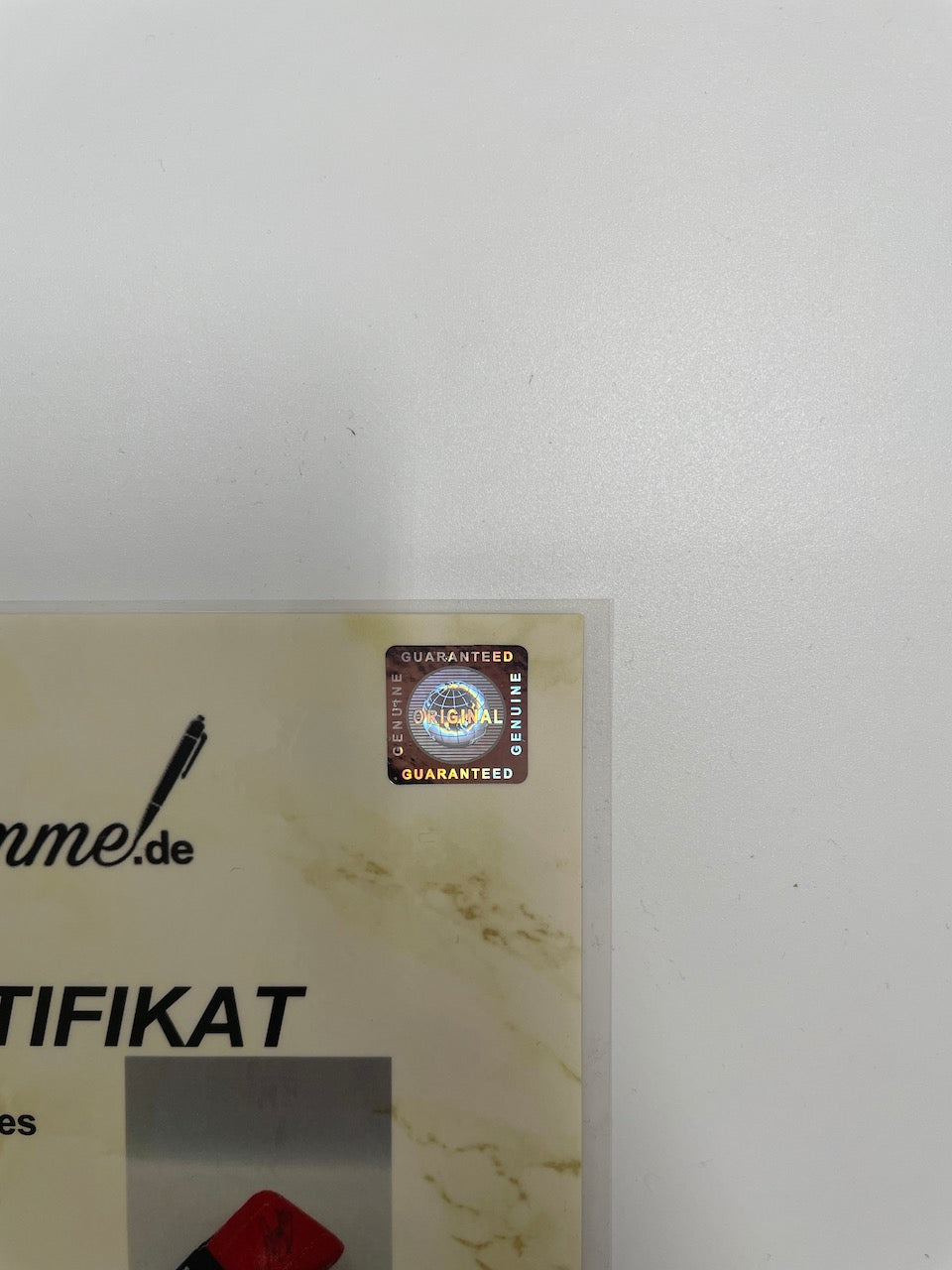 Sandbag glove Axel Schulz signed autograph signature boxes COA new