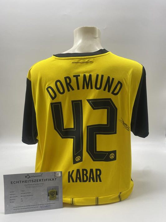Borussia Dortmund Trikot Almugera Kabar signiert BVB neu Puma XXL