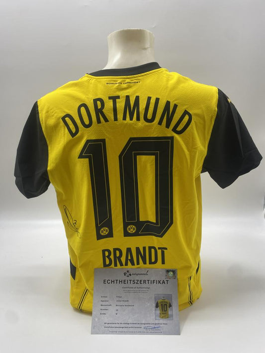 Borussia Dortmund Authentic Trikot Julian Brandt signiert BVB neu Puma M