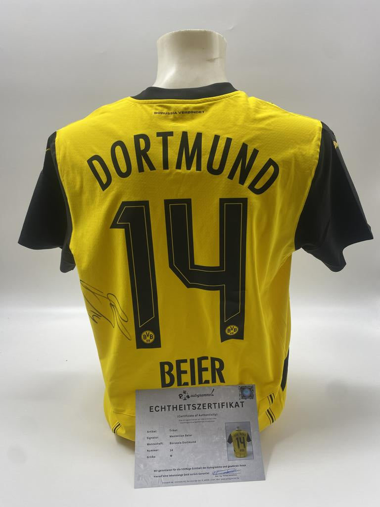 Borussia Dortmund Authentic Jersey Maximilian Beier signed BVB new Puma M